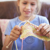 Kids Knitting with Filges Natural Dyed Wool | Conscious Craft